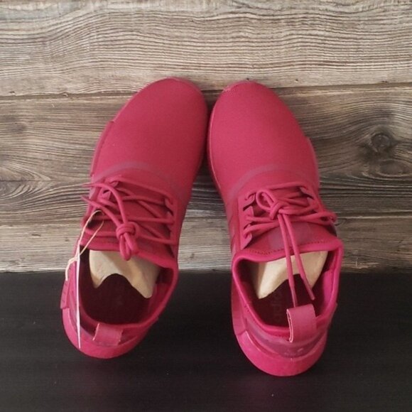 New Adidas NMD R1 Burgundy Red Womens Sneakers Size 7 Lightweight Walking Casual - Picture 8 of 10